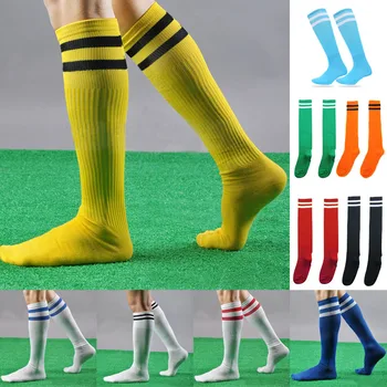 10 цветов, высококачественные Мужские Женские Носки для верховой езды, Велосипедные носки, Спорт на открытом воздухе, Футбол, Баскетбол, Футбольные Длинные Дышащие Носки