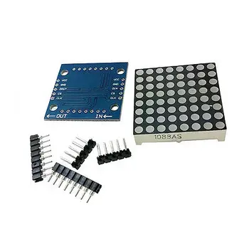 10шт MAX7219 точечный матричный модуль модуль микроконтроллера DIY KIT