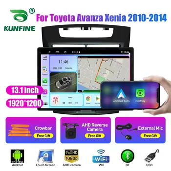 13,1-дюймовый автомобильный радиоприемник для Toyota Avanza Xenia 2010-14 Автомобильный DVD GPS Навигация Стерео Carplay 2 Din Центральный мультимедийный Android Auto