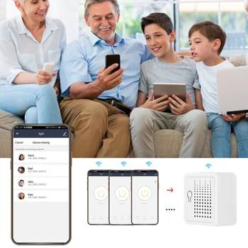 16A tuya MINI Wifi Smart Switch Модуль Таймер отключения Беспроводной переключатель Автоматизация умного дома работа с Alexa Google Home