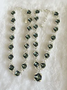 2023 New Fit UNO de 50 Модное гальваническое серебро 925 пробы, высококачественное очаровательное ожерелье с драгоценным камнем, популярные ювелирные подарки