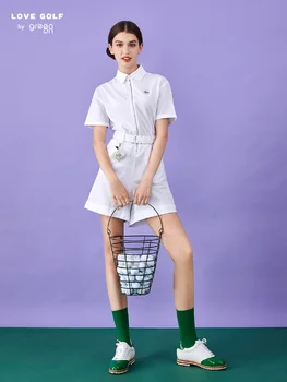 2023 новая юбка для гольфа, женское платье без рукавов для занятий спортом на открытом воздухе