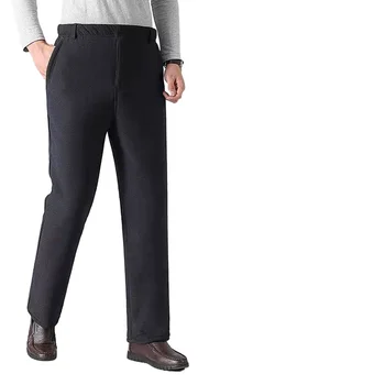 2023 Новое поступление, Мужские Облегающие брюки-Чиносы из Ледяного Шелка, Весенне-летние Модные Высококачественные Стрейчевые Деловые Повседневные брюки Q30