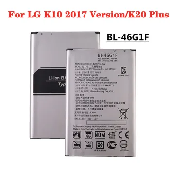 2800 мАч BL46G1F BL-46G1F Батарея Для LG K10 2017 Версия K20 Плюс K425 K428 K430H X400 TP260 M-K121K Замена Телефона bateria