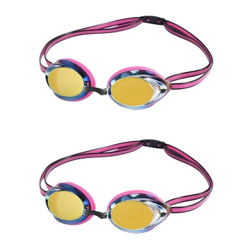 2X Детские очки для плавания унисекс для взрослых, водонепроницаемые, не пропускающие воду Очки для плавания