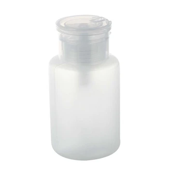 3x150 мл лака для макияжа для ногтей, Пластиковый насос-дозатор, бутылка для снятия белого