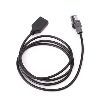 4-контактный автомобильный USB-кабель-адаптер-удлинитель для Nissan Teana Qashqai o Rad