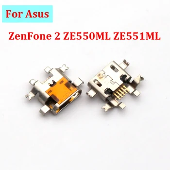 5 шт./лот Разъем Micro USB Новая замена для Asus ZenFone 2 ZE550ML ZE551ML Usb Зарядное Устройство Разъем Док-станции для зарядки