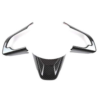 6X Наклейки Для Отделки Рулевого Колеса Автомобиля Suzuki Jimny 2019 2020 2021 Аксессуары Для Интерьера Из Углеродного Волокна