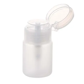 70 мл Лака для макияжа для ногтей Пластиковый насос-дозатор для удаления бутылок
