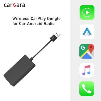 Android Автоактиватор CarPlay Dongle USB для Android Автомагнитолы Головное Устройство Мультимедийный Плеер IOS 14 Музыка Spotify BT телефон navi