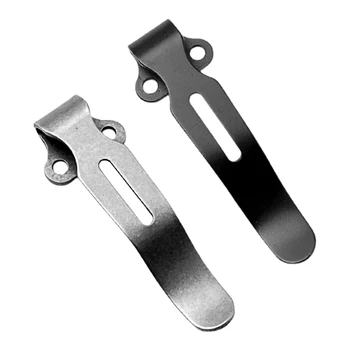 B36F Складные ножны для карманного ножа Поясной зажим для ножа-бабочки Износостойкий задний зажим Ножны для ремня