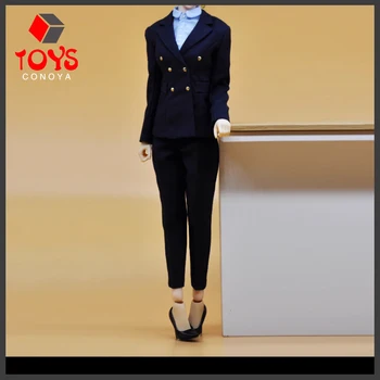 CUKE TOYS MA-018 1/6 Женский комплект одежды солдата, тонкий офисный деловой костюм в западном стиле, облегающий 12-дюймовую фигурку, тело