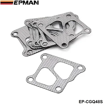 EPMAN 10 шт./ЛОТ Комплект Прокладок Коллектора и Турбонаддува Для Mitsubishi Lancer Evo 4 5 6 7 8 9 2,0 4G63 EP-CGQ48S