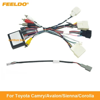 FEELDO Car Audio Android 16Pin Кабельный адаптер с Canbus для Toyota Camry (2018 +)/Avalon (2019 +)/Sienna (18-20)/Corolla (2020