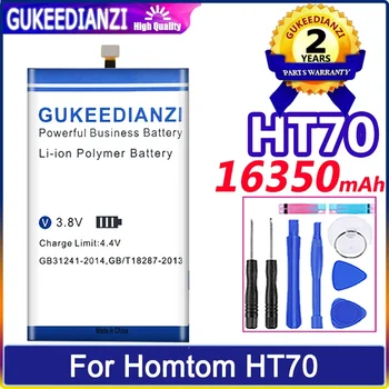 GUKEEDIANZI Новый аккумулятор для Homtom HT70 16350 мАч для смартфона HOMTOM HT70 Batteria + Номер трека