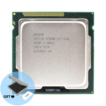 Intel Xeon E3-1260L E3 1260L E3 1260l L 2,4 ГГц Четырехъядерный восьмипоточный процессор мощностью 45 Вт с процессором LGA 1155