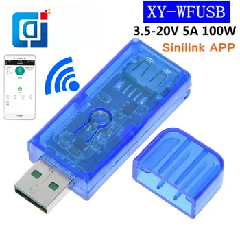JCD Sinilink WIFI-USB пульт дистанционного управления мобильным телефоном 3,5-20V 5A 100W приложение для мобильного телефона smart home XY-WFUSB для arduino