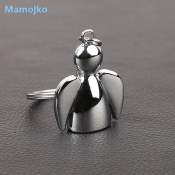 Mamojko Новый дизайн, индивидуальность, Милый Ангел, подвеска, цепочка для ключей, Модное кольцо для ключей от автомобиля, сумочка, держатель для ключей Для женщин, Подарки