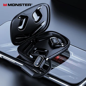 Monster XKO01 5.3 Наушники Bluetooth Sport Ear Hood Беспроводные Наушники HiFi Стерео Шумоподавление Музыкальная Игра Наушники С Двойным Режимом