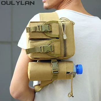 Oulylan Уличная военная многофункциональная маленькая поясная сумка Спортивная Охотничья альпинистская походная поясные сумки Тактическая сумка для бутылки с водой
