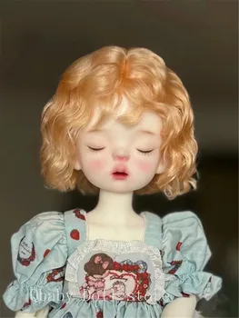 Qbaby Doll store 1/6 yosdd Закрывающие глаза Высококачественные игрушки из смолы Подарок на день рождения бесплатная доставка
