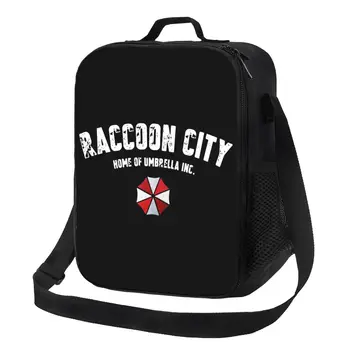 Raccoon City, Дом Umbrella Corporations Corp, Изолированные пакеты для ланча для школы, офиса, игры, водонепроницаемый Кулер, термальный ланч-бокс