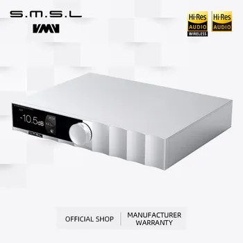 SMSL D400PRO Аудио ЦАП AK4191 AK4499EX MQA-CD Bluetooth APTX/HD I2S HDMI DSD512 AES С дистанционным управлением