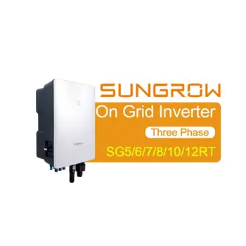 Sungrow High Pv Input multi Mppt 3 фазы 5 кВт 6 кВт 7 кВт 8 кВт 10 квт 5000 Вт 10000 Вт Чистый Синусоидальный Сетевой Солнечный Инвертор