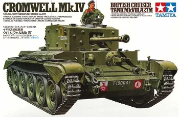 Tamiya 35221 1/35 модельный комплект British Cromwell Mk.IV Cruiser Tank Mk.VIII A27M