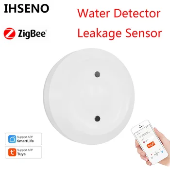 Tuya Для ZigBee Умный датчик Погружения в воду Детектор утечки воды Умный детектор безопасности жизни