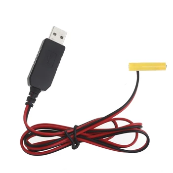 USB-преобразователь питания, устранители батареек AAA, заменяют 1 шт. батарейки AAA 1,5 В для дистанционного управления, светодиодная игрушка, прямая доставка