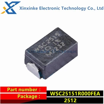 WSC25151R000FEA 2512 Проволочные Резисторы Мощностью 1 Вт 1R - SMD Силовые Резисторы Мощностью 1 Ватт 1 Ом с точностью 1%