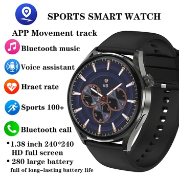 Xiaomi Mijia Smart Watch Мужской голосовой ассистент Bluetooth Call Мониторинг сердечного ритма Женские часы для здоровья Спортивный Водонепроницаемый браслет