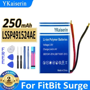 YKaiserin Аккумулятор LSSP491524AE Для Цифровых Аккумуляторов FitBit Surge versa3 versa 3/Sense 352325 Charge HR LSSP031420AB One