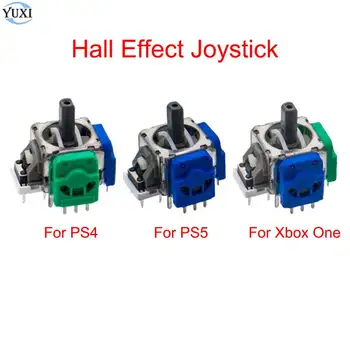 YuXi, 1 шт., Модуль джойстика с эффектом Холла для PS4, PS5, Xbox One, контроллер, 3D аналоговый потенциометр датчика