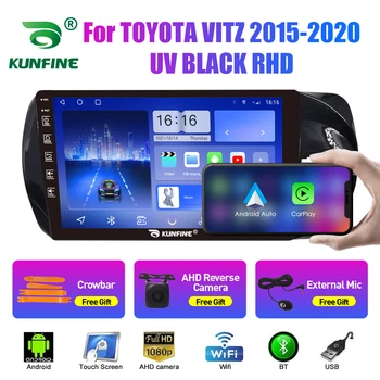 Автомобильное радио для TOYOTA VITZ 2015-2020 UV RHD 2Din Android Автомобильная стереосистема DVD GPS Навигационный плеер Мультимедиа Android Auto Carplay