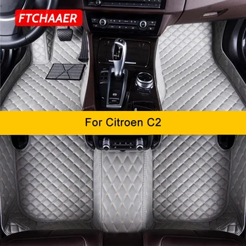 Автомобильные Коврики FTCHAAER на заказ для Citroen C2 Auto Carpets Аксессуары для ног Coche