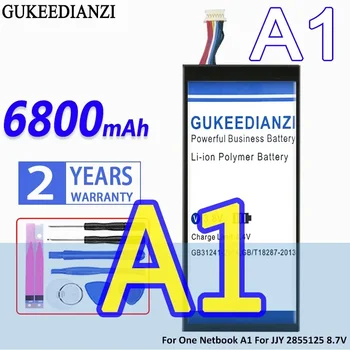 Аккумулятор GUKEEDIANZI большой емкости 6800 мАч для одного нетбука A1 для JJY 2855125 8,7 В