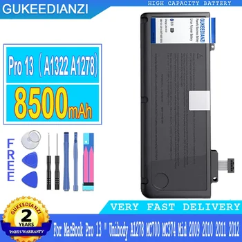 Аккумулятор GUKEEDIANZI для MacBook Pro 13, 8500mAh, A1322, A1278, MC700, MC374, Mid 2009, 2010, 2011, 2012,