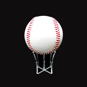 Акриловый держатель для бейсбольного дисплея, подставка для стойки, Новый многофункциональный прозрачный теннисный мяч для регби, гольфа, подставка для мяча