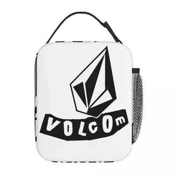 Аксессуары Diamond Volcoms Изолированная сумка для ланча для школы, Контейнер для еды, Портативный холодильник, термос для ланча