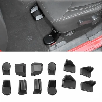 Аксессуары для интерьера автомобиля, защита винтов передних задних сидений, Декоративная крышка для Jeep Wrangler JK 2007-2017