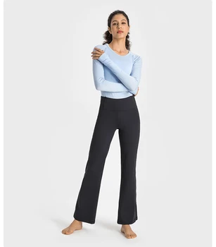 Альтернативы бренда Lulu, широкие брюки с высокой посадкой, походные штаны, штаны для бега, комплект для йоги, штаны для йоги