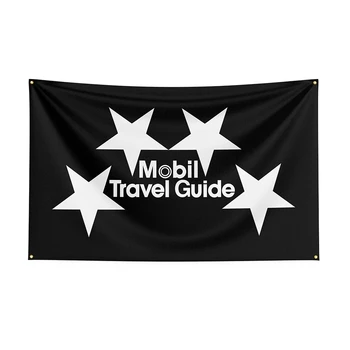 баннер с изображением флага Mobils размером 90x150 см, напечатанный маслом из полиэстера, Для декора - Ft Flags Decor, баннер с украшением флага, Баннер с флагом
