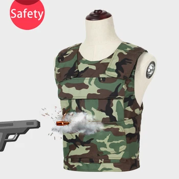 Безопасная настоящая пуленепробиваемая Регулируемая пластина, военный камуфляж для страйкбола, тактическая одежда, открытый тактический баллистический жилет