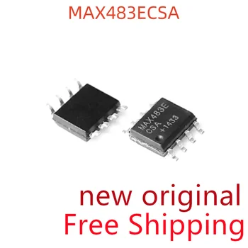 Бесплатная доставка 10 штук MAX483ECSA MAX483 SMD SOP8 RS-485 чип-трансивер Новый Оригинальный