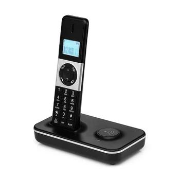 Беспроводной телефон D1002 с дисплеем вызывающего абонента, цифровой стационарный телефон