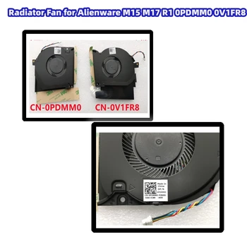 Вентилятор Радиатора для AlienwareM15 M17 R1 0PDMM0 0V1FR8 Вентилятор Видеокарты Замена Вентилятора Процессора Аксессуары