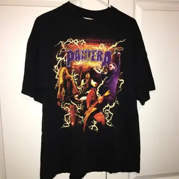 Винтажная футболка Pantera Reinventing 2001 Tour в стиле хэви-метал